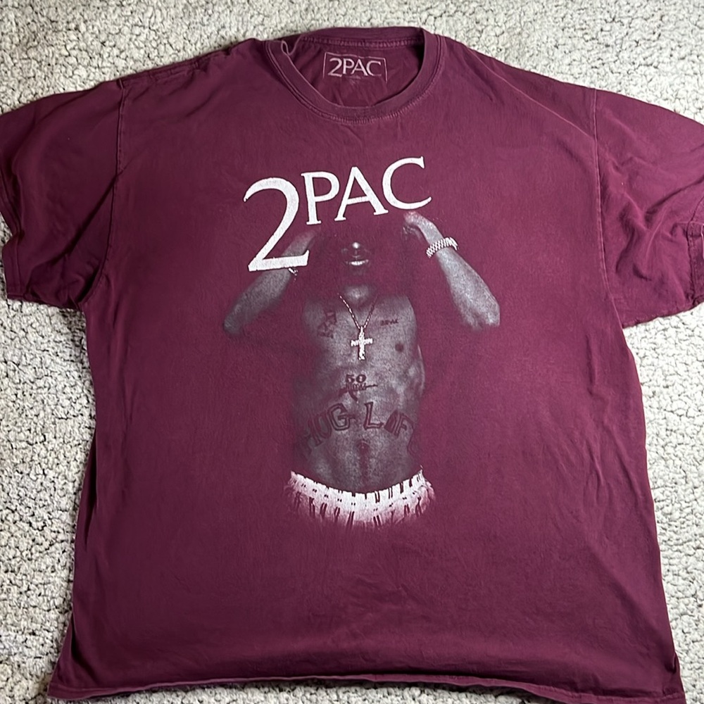 Tupac 90s Men’s XL Rap T Shirt Vintage Rue21 Streetwear Hip Hop Graphic …